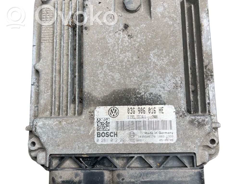 Seat Toledo III (5P) Engine control unit/module 