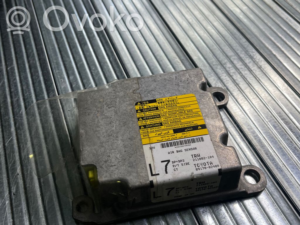 Toyota Corolla E120 E130 Unidad de control/módulo del Airbag 