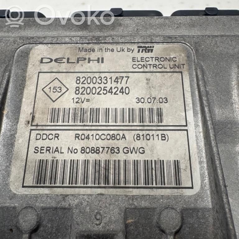 Renault Clio II Engine control unit/module ECU 