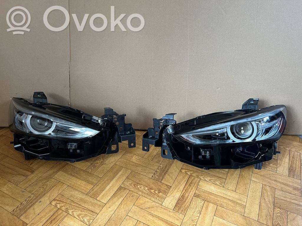 Headlights/headlamps set