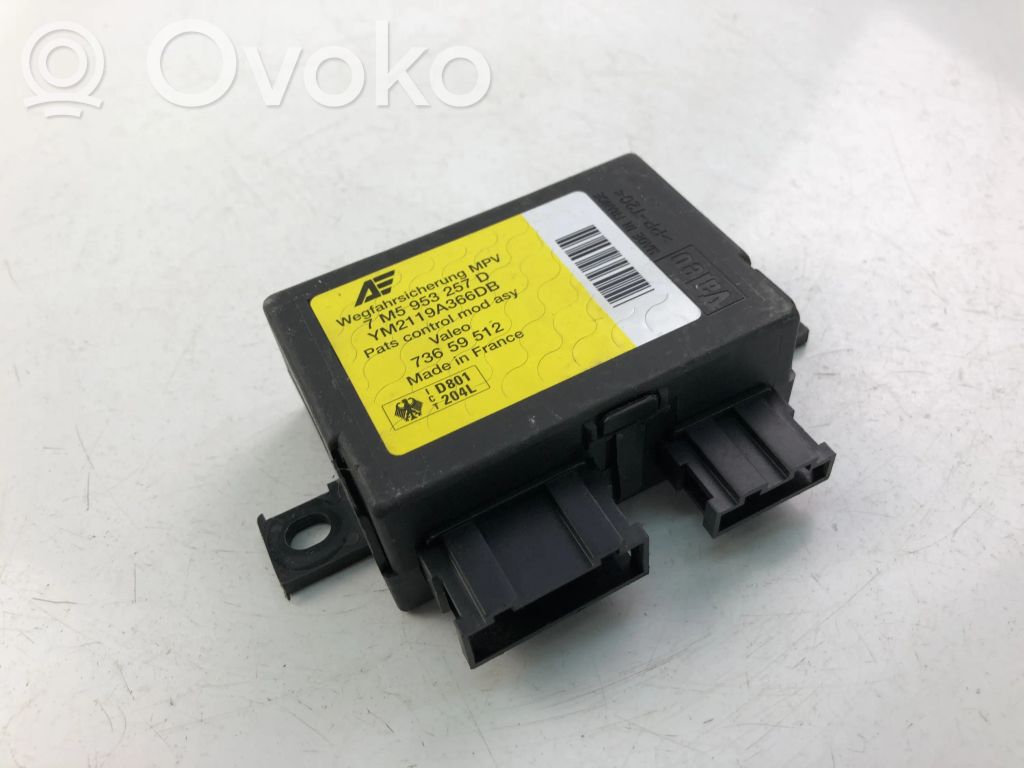 Other control units/modules   7M5953257D