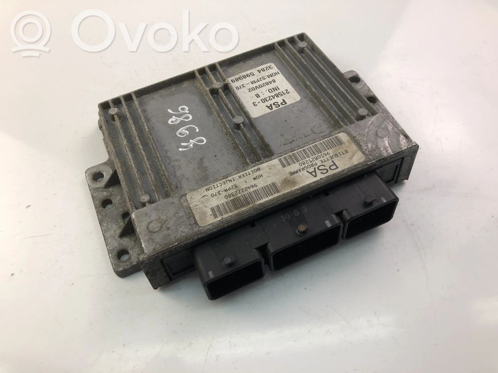 Engine control unit/module ECU   9650825280,9642222380