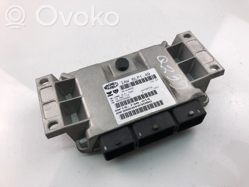 Engine control unit/module ECU   9654792980,9656463080