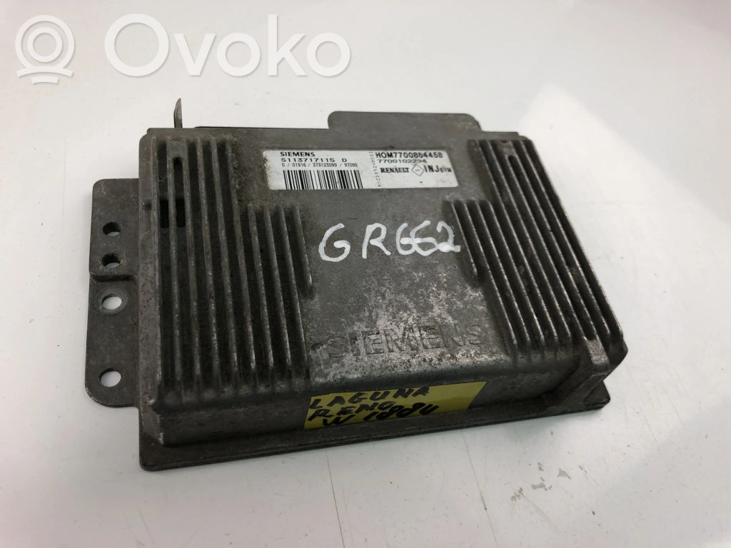 Engine control unit/module ECU   7700864458,7700102294,S113717115D