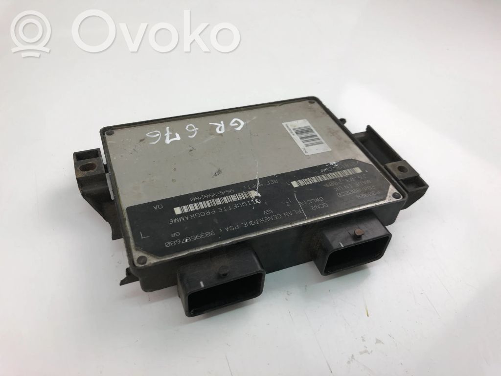 Citroen Xsara Picasso Unité de commande, module ECU de moteur 