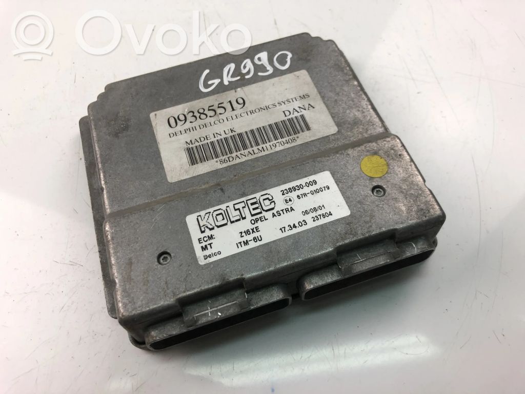 Opel Zafira A Engine control unit/module ECU 