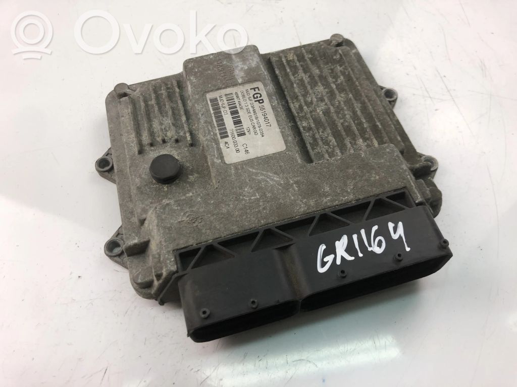 Fiat Doblo Engine control unit/module ECU 