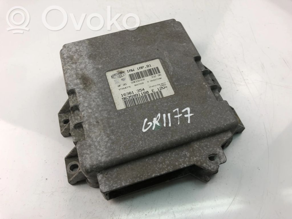 Peugeot 206 Engine control unit/module ECU 