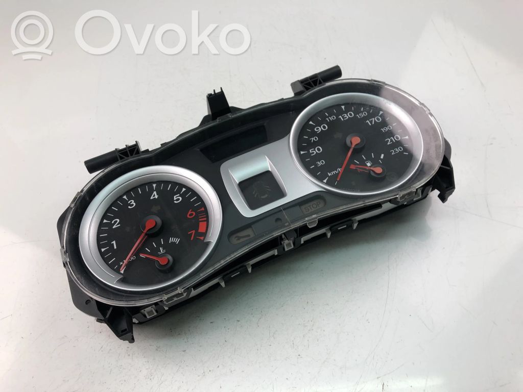 Renault Clio III Speedometer (instrument cluster) 