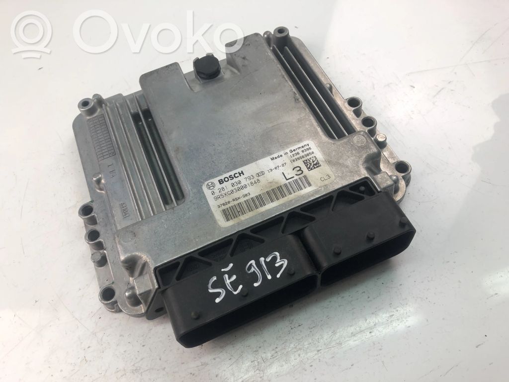 Engine control unit/module ECU   37820RSXG03,0281030793