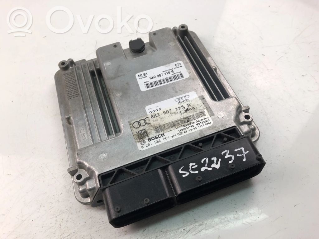 Engine control unit/module ECU   8K2907115R,0261S04864