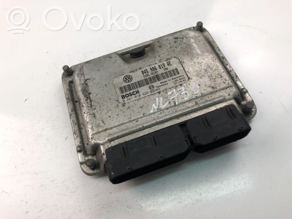 Engine control unit/module ECU   045906019AE,0281010628