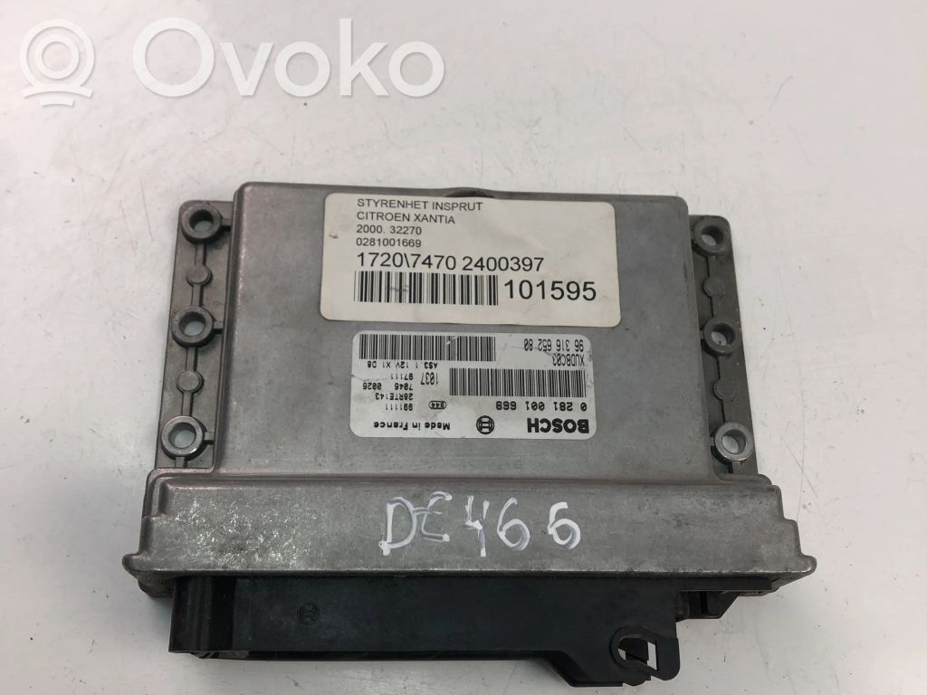 Citroen Xantia Engine control unit/module ECU 
