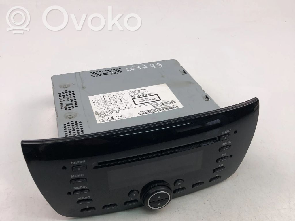 Opel Combo D Radio/CD/DVD/GPS-pääyksikkö 