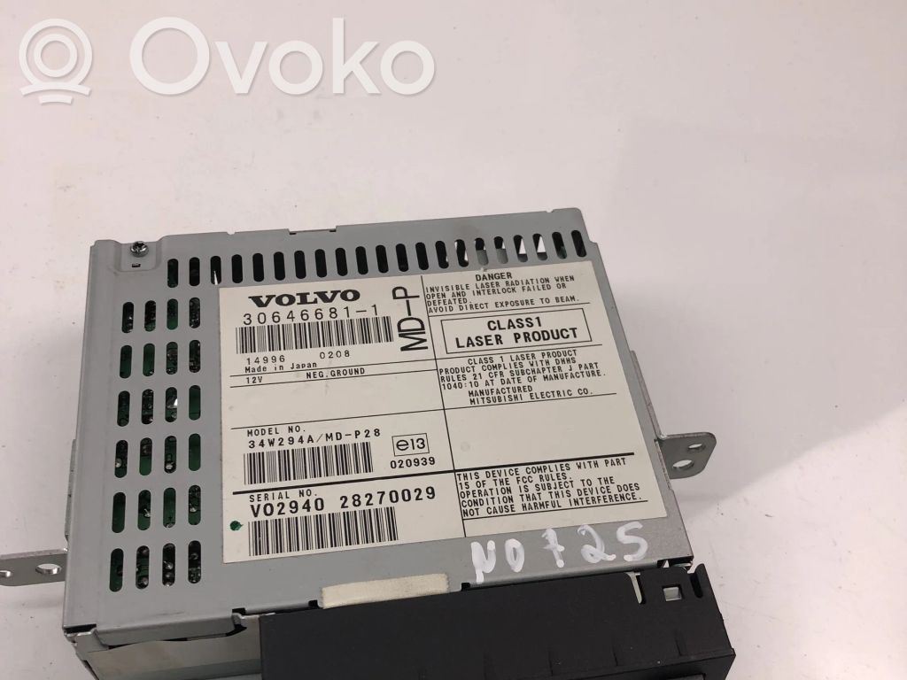 Volvo XC90 Radio / CD/DVD atskaņotājs / navigācija 