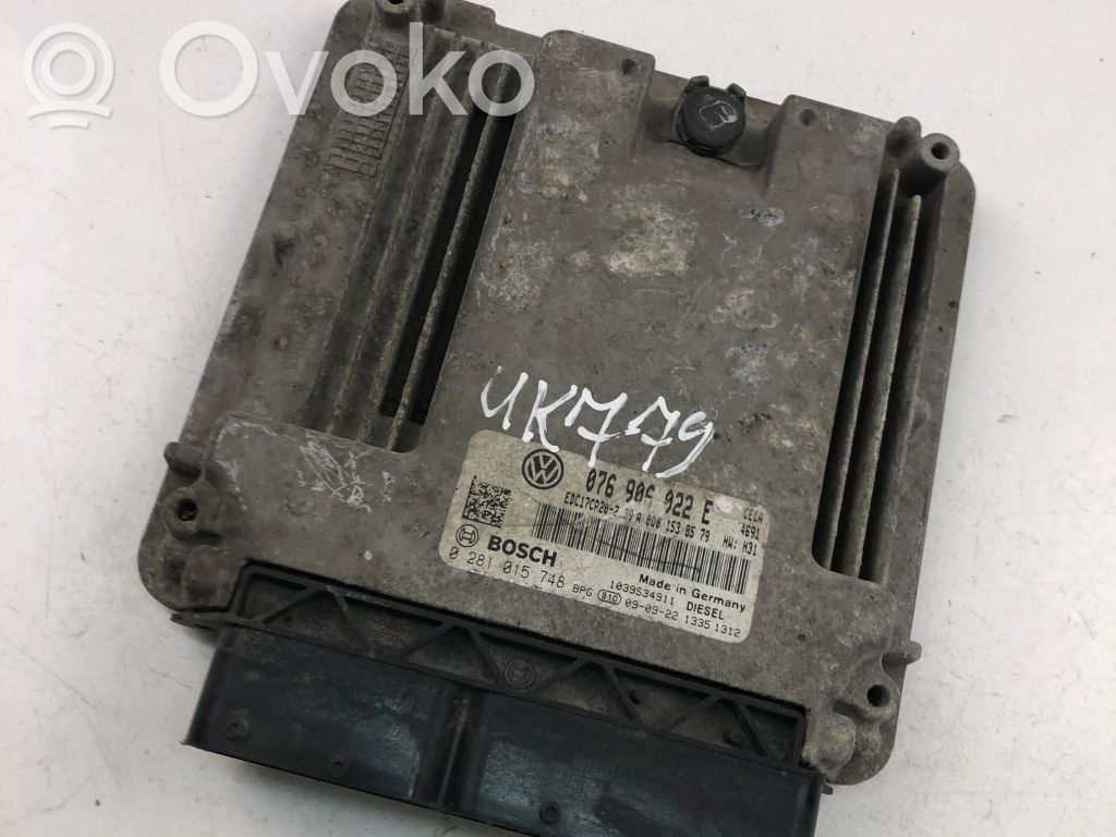 Volkswagen Crafter Unitate control motor/modul ECU 
