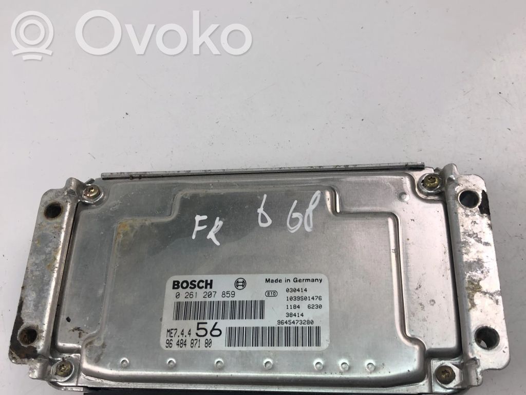 Peugeot 206 Engine control unit/module ECU 