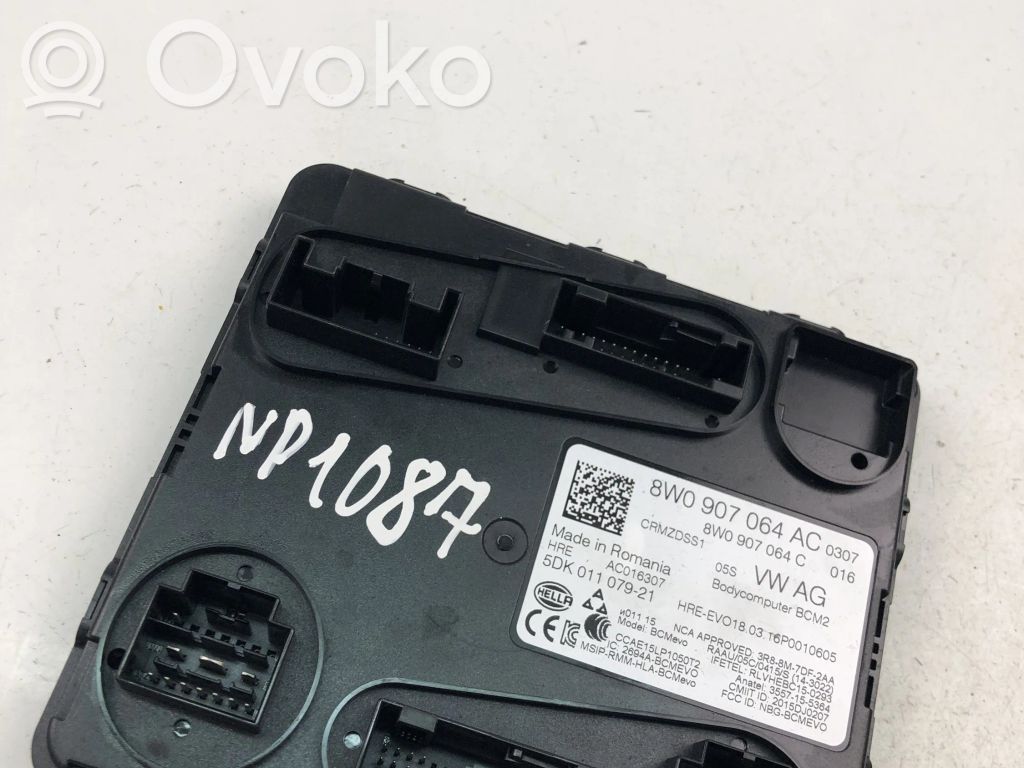 Audi A4 S4 B9 8W Central body control module 