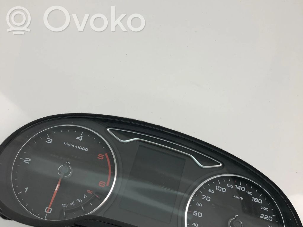 Audi A3 S3 8V Speedometer (instrument cluster) 