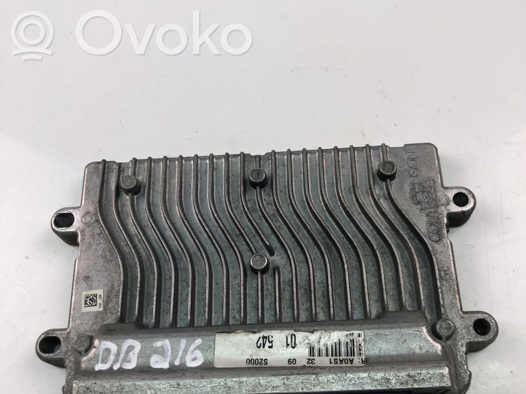 Peugeot 1007 Unité de commande, module ECU de moteur 