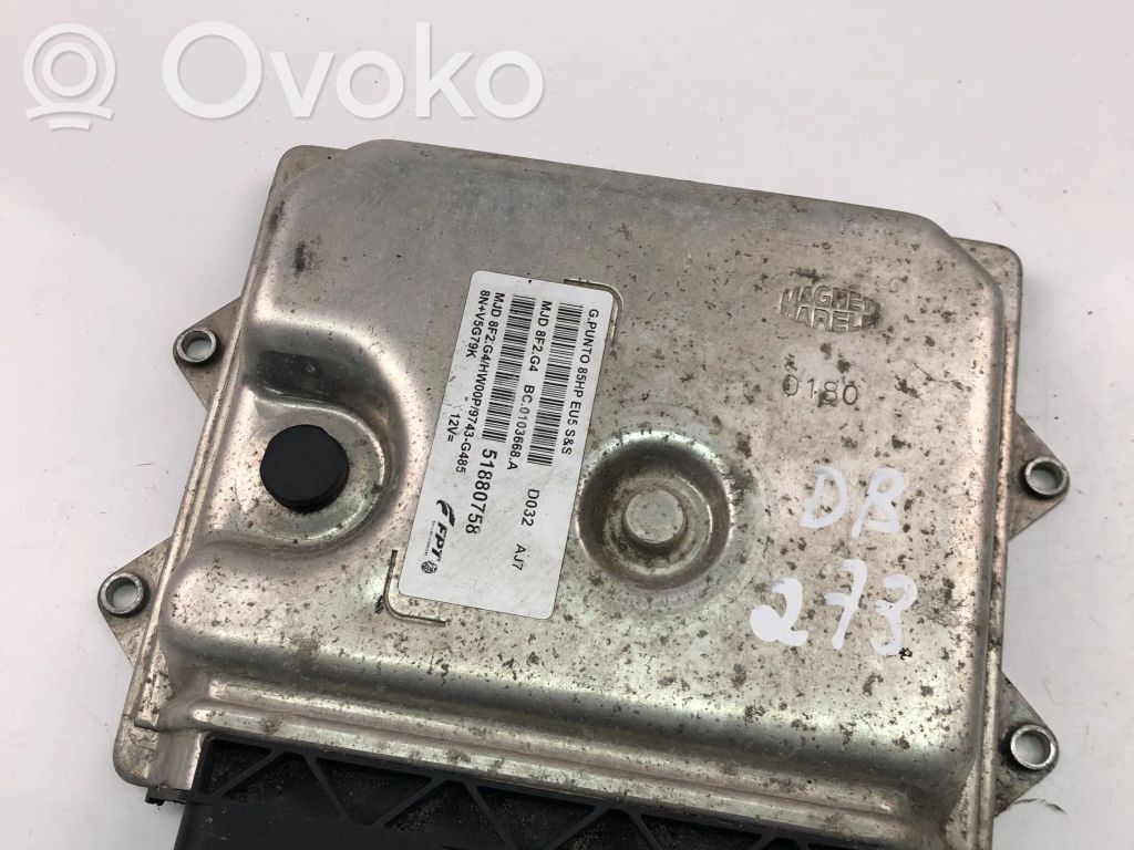 Fiat Punto (199) Engine control unit/module ECU 
