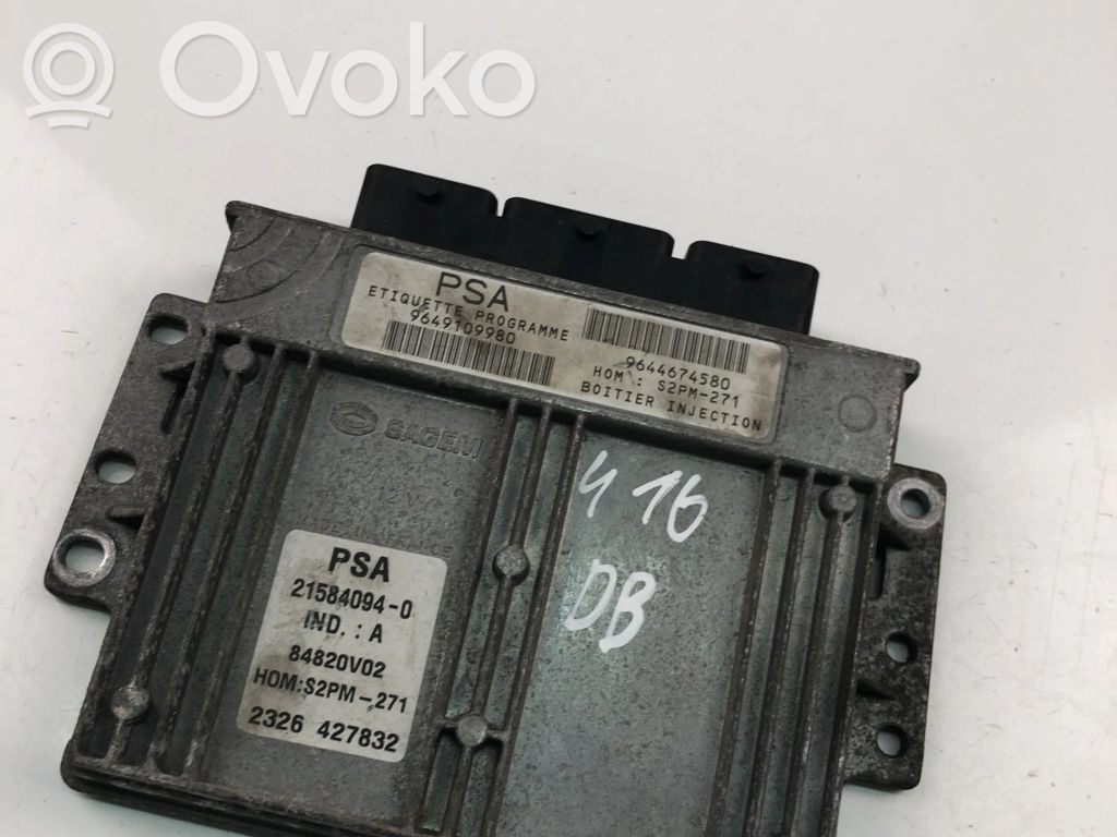 Citroen C5 Engine control unit/module ECU 