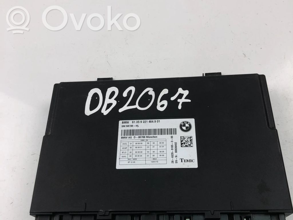 BMW 7 F01 F02 F03 F04 Autres unités de commande / modules 