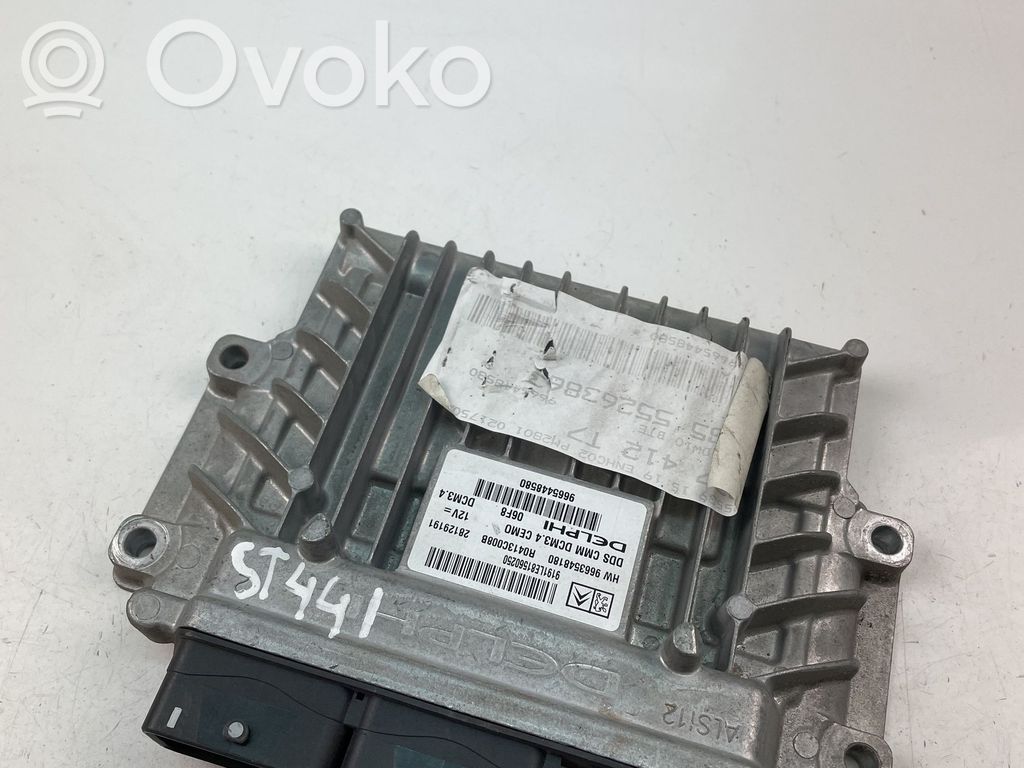 Engine control unit/module ECU   9665448580