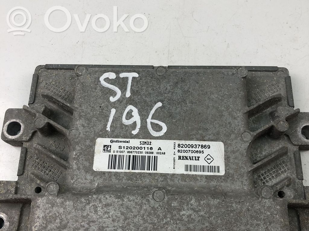 Renault Clio III Engine control unit/module ECU 