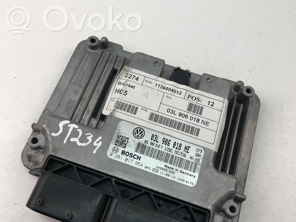 Seat Alhambra (Mk2) Engine control unit/module ECU 