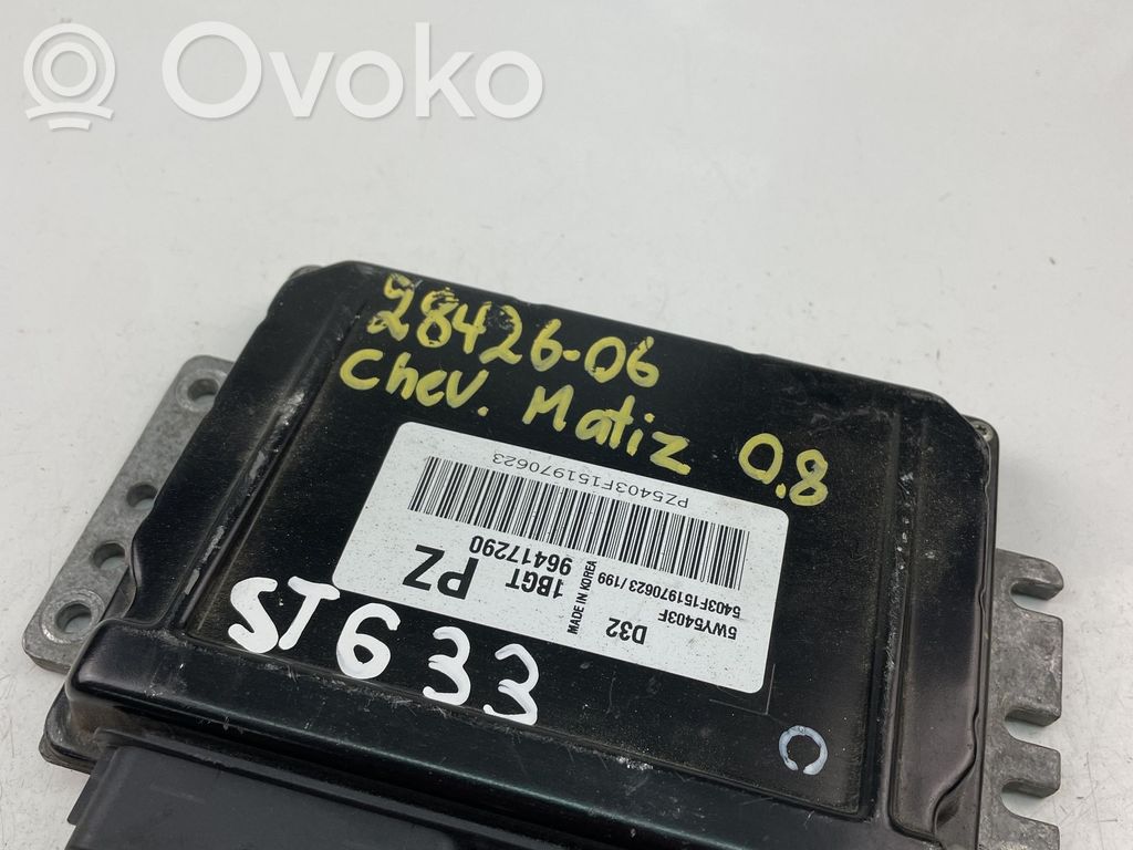 Chevrolet Matiz Engine control unit/module ECU 