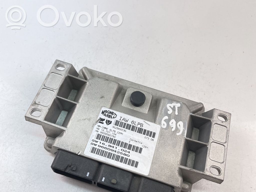 Peugeot 407 Engine control unit/module ECU 