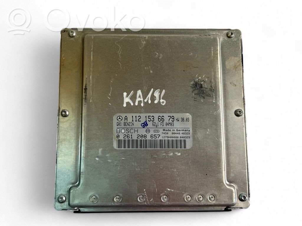 Mercedes-Benz E W211 Engine control unit/module ECU 
