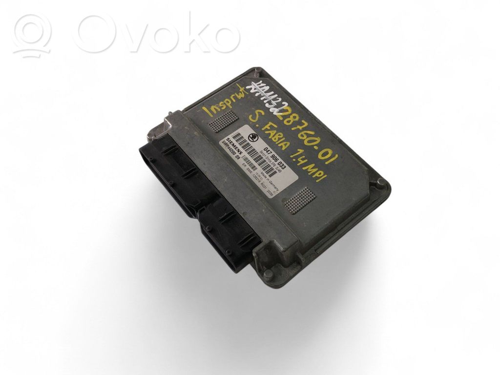 Skoda Fabia Mk1 (6Y) Engine control unit/module ECU 
