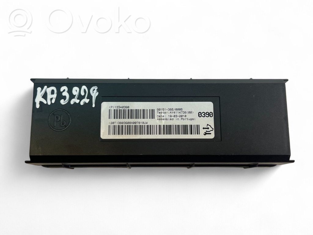 Opel Astra J Autres unités de commande / modules 