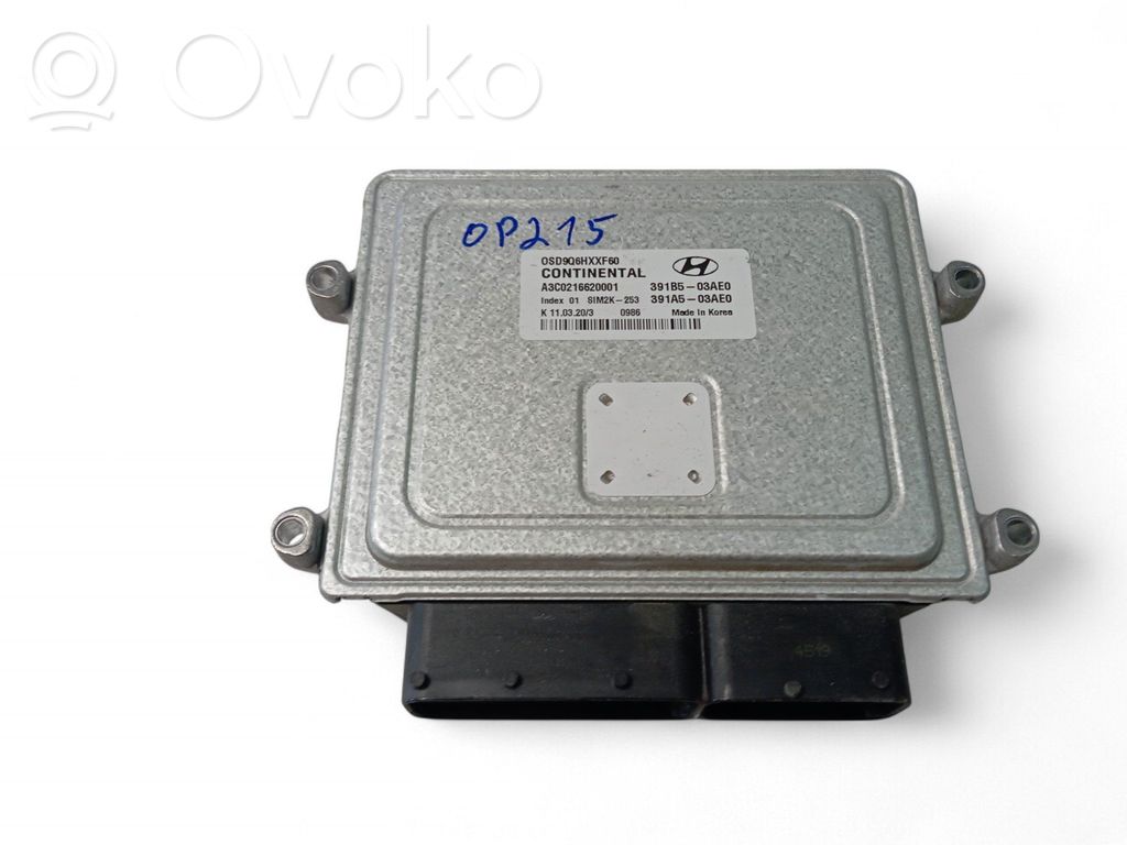 Hyundai Kona I Komputer / Sterownik ECU silnika 