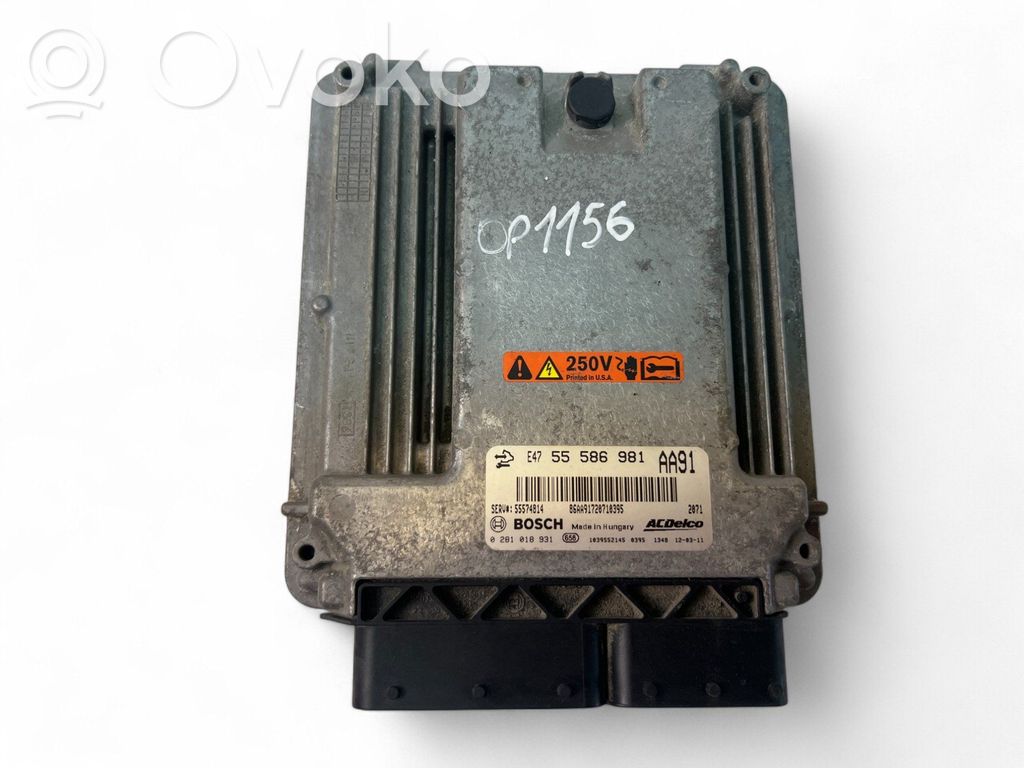Opel Insignia A Engine control unit/module ECU 