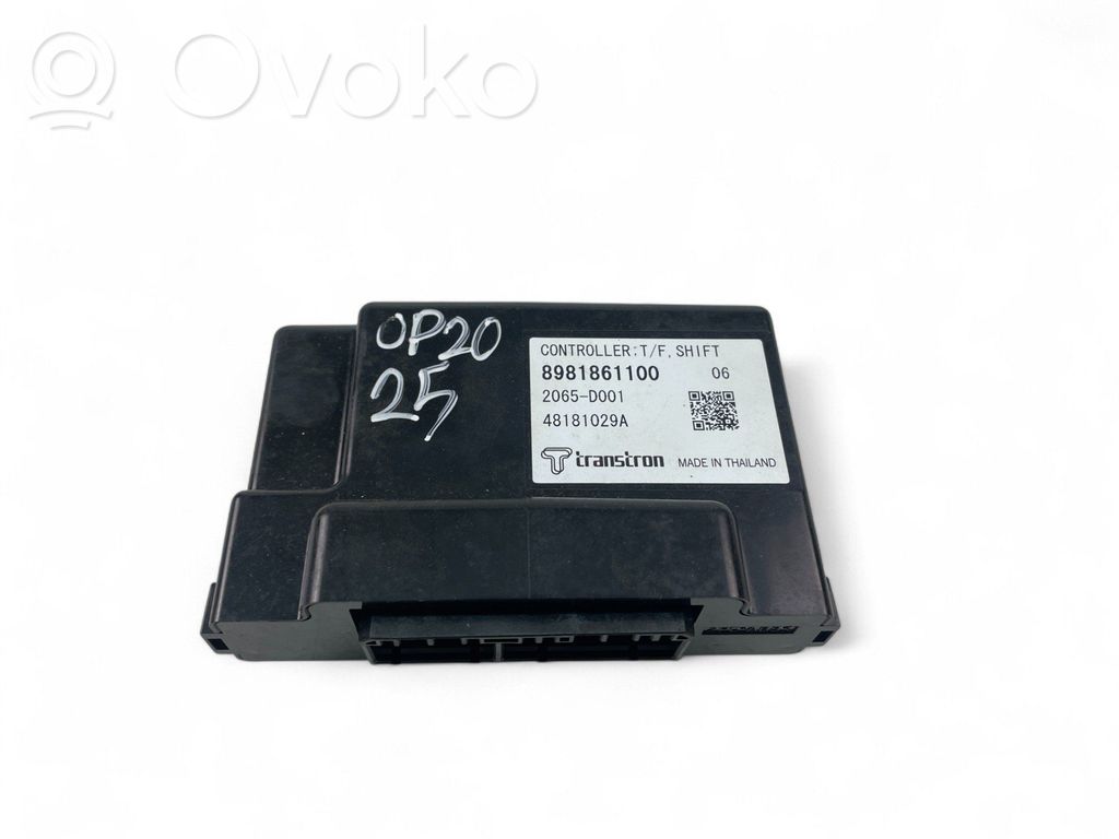 Isuzu D-Max Gearbox control unit/module 