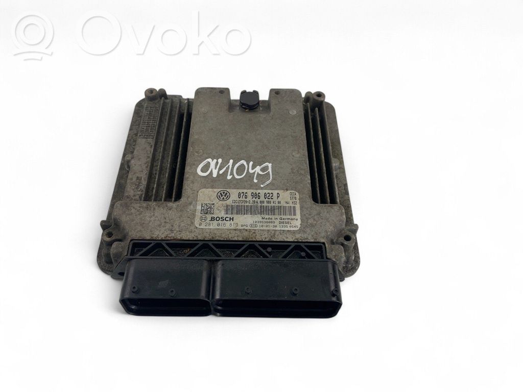 Volkswagen Crafter Engine control unit/module ECU 