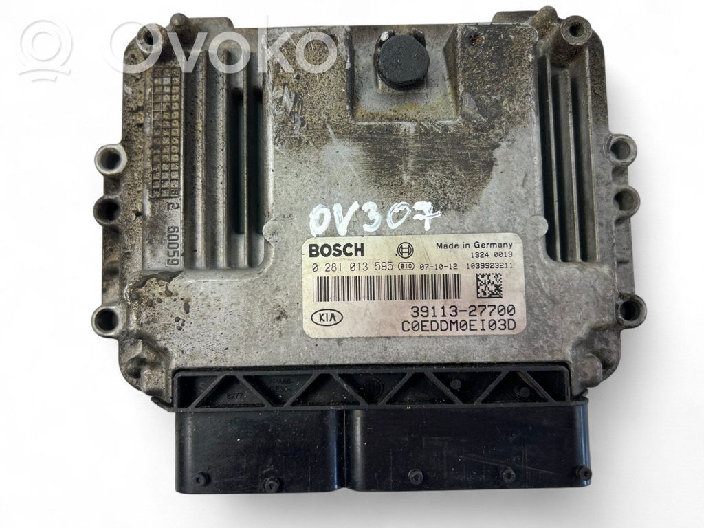 Engine control unit/module ECU   3911327700,0281013595
