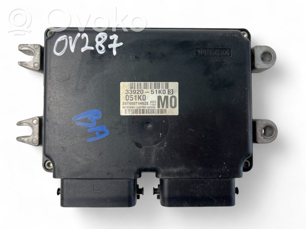 Opel Agila B Engine control unit/module 