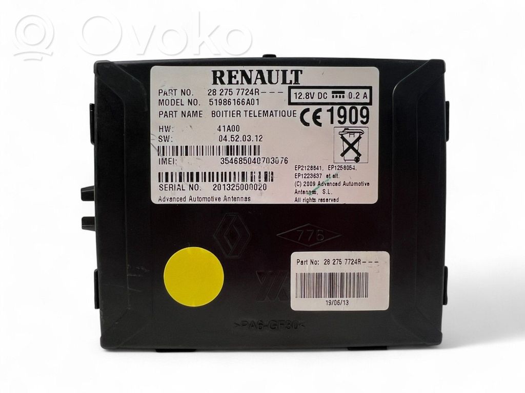Renault Kangoo II Autres unités de commande / modules 