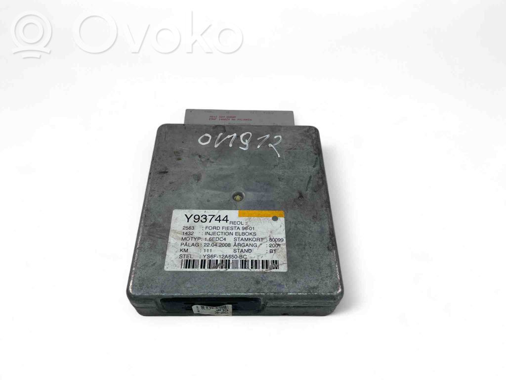 Ford Fiesta Engine control unit/module 