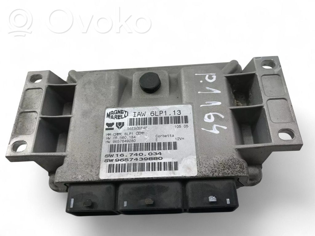 Peugeot 407 Engine control unit/module ECU 