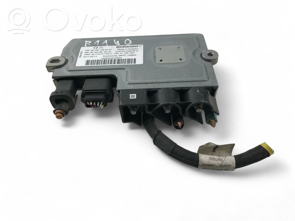 Citroen C4 II Other control units/modules 