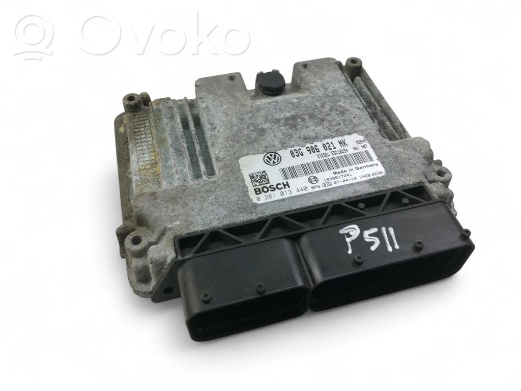 Volkswagen PASSAT B6 Moottorin ohjainlaite/moduuli (käytetyt) 