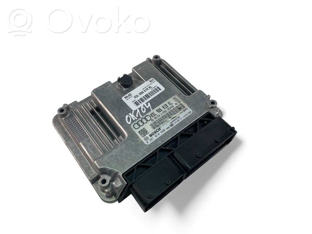Engine control unit/module ECU   03L906018KL,0281018660