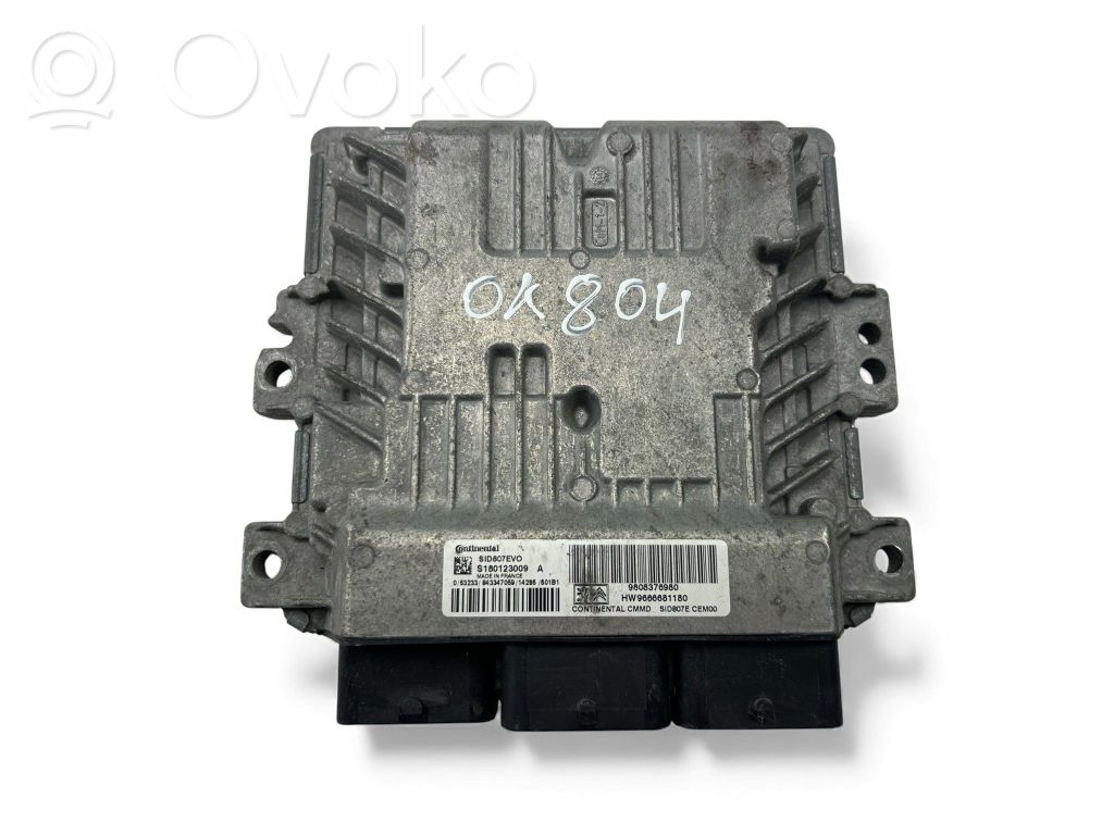 Engine control unit/module ECU   9808376980,S180123009A