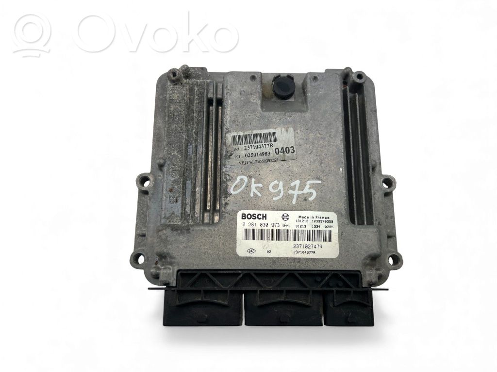 Renault Kangoo II Engine control unit/module ECU 