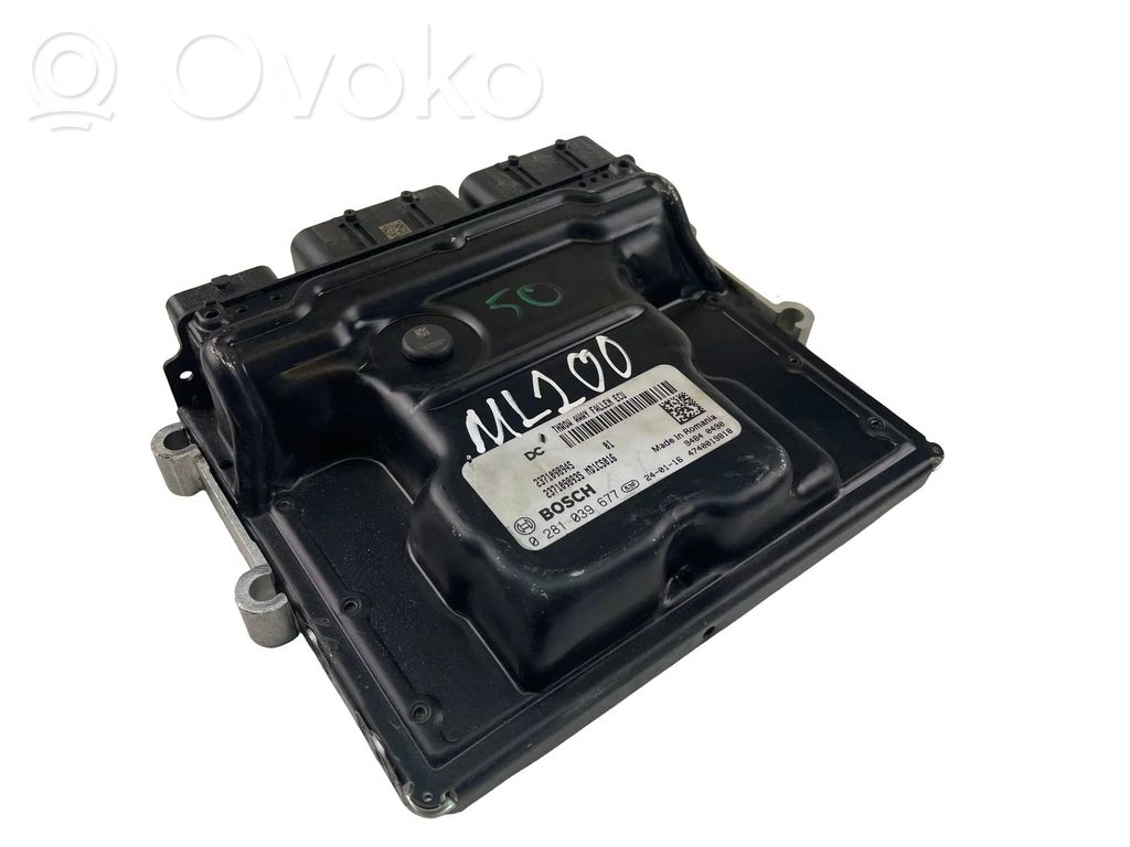 Renault Kangoo II Engine control unit/module ECU 